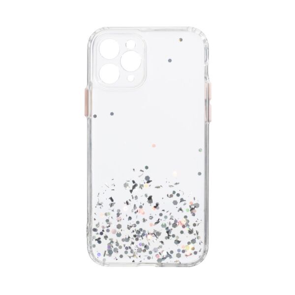 

Чехол-накладка Epik Frame with Sequins для Iphone 11 Pro Max Серебристый