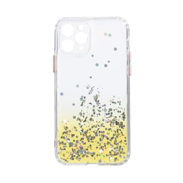 

Чехол-накладка Epik Frame with Sequins для Iphone 11 Pro Max Жёлтый