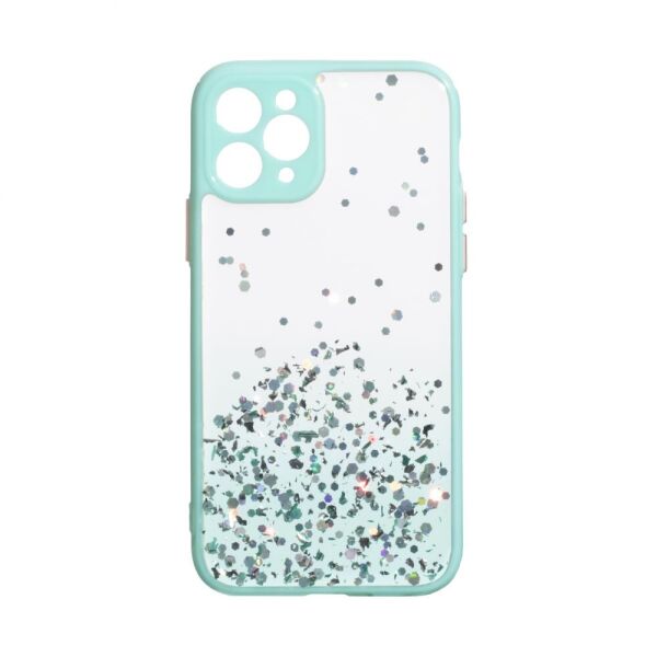 

Чехол-накладка Epik Frame with Sequins для Iphone 11 Pro Max Бирюзовий