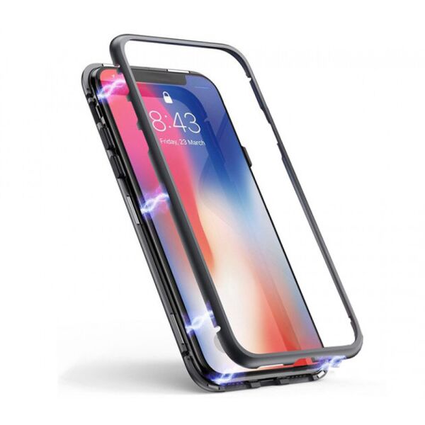 

Накладка бампер магнит Metal Frame для Huawei P20 Pro, Black