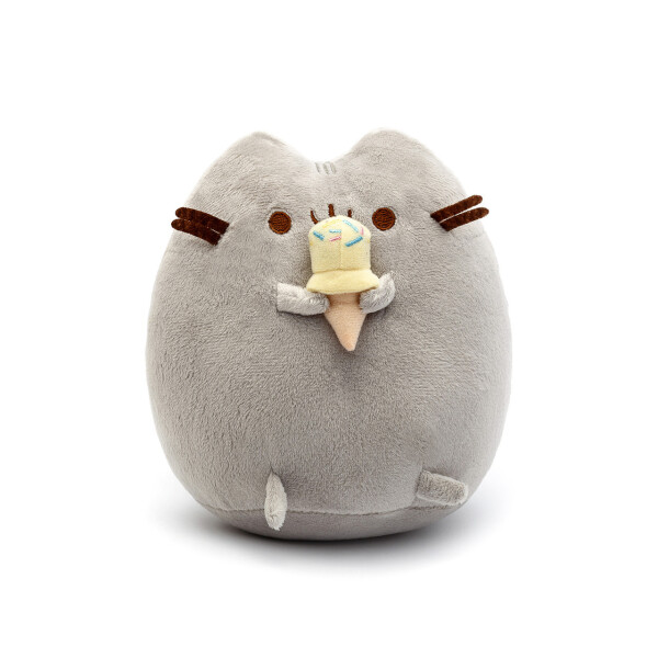 

Мягкая игрушка Pusheen cat с мороженым Серый (2d-68)
