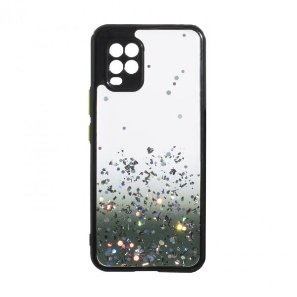 

Чехол-накладка Epik Frame with Sequins для Xiaomi Mi 10 Lite Чёрный