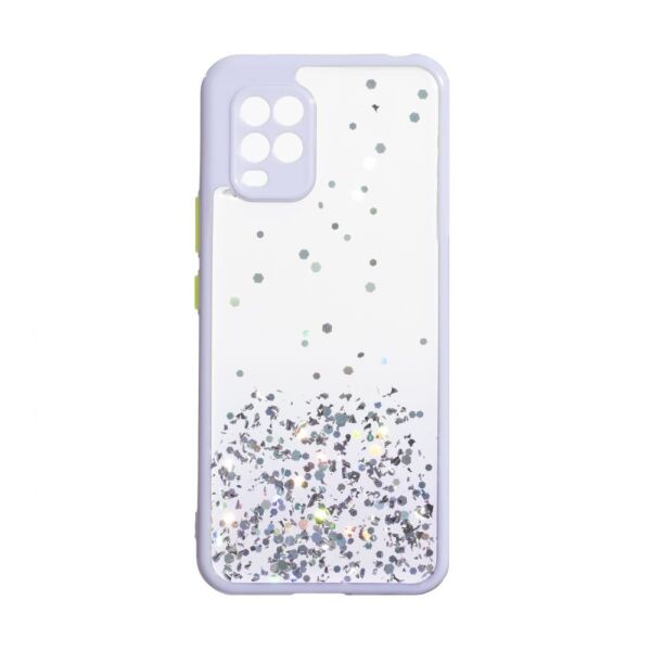 

Чехол-накладка Epik Frame with Sequins для Xiaomi Mi 10 Lite Сиреневый