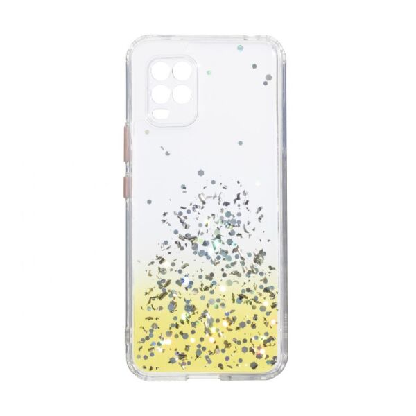 

Чехол-накладка Epik Frame with Sequins для Xiaomi Mi 10 Lite Жёлтый