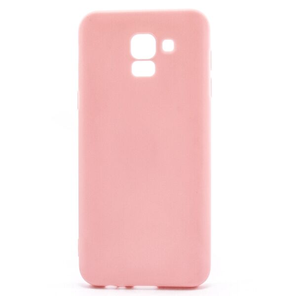 

Матовый чехол INCORE Soft TPU для SAMSUNG Galaxy J600 J6 2018 Pink