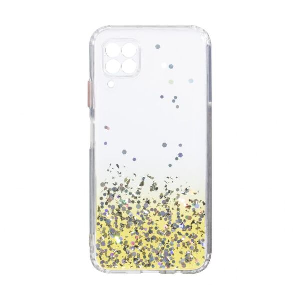 

Чехол-накладка Epik Frame with Sequins для Huawei P40 Lite Жёлтый