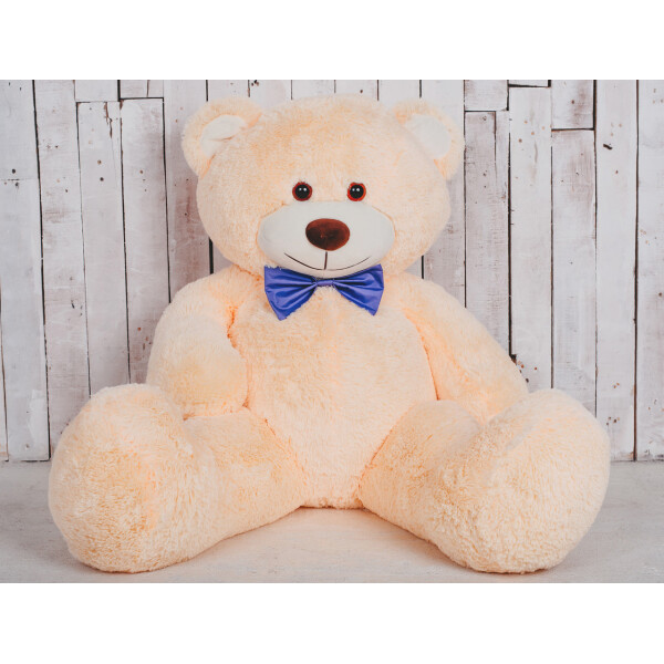 

Большая мягкая игрушка мишка Yarokuz Билли 150 см Персиковый (YK-0048)