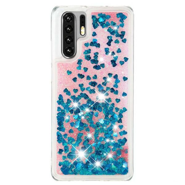 

Силиконовый чехол накладка Epik Bling Sand Case для Huawei P30 Pro Blue