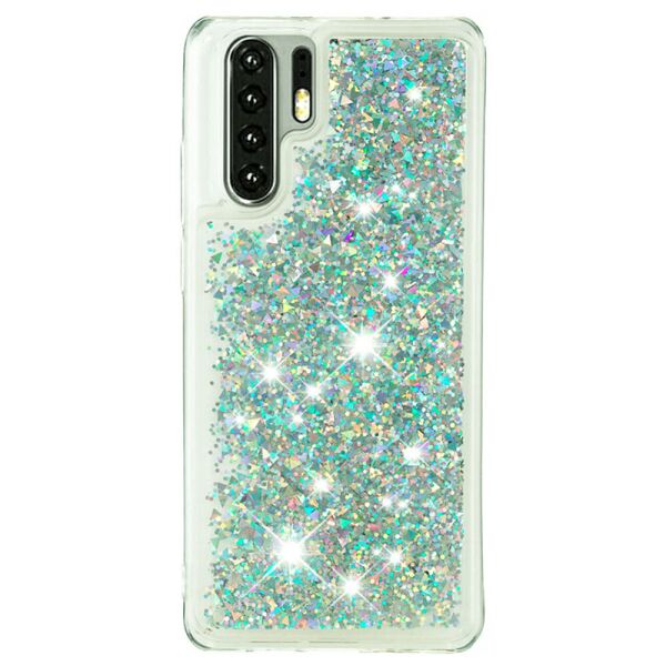 

Силиконовый чехол накладка Epik Bling Sand Case для Huawei P30 Pro Green