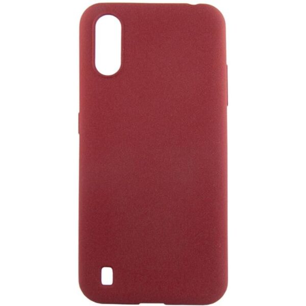 

Чeхол-накладка Dengos Carbon для Samsung Galaxy A01 SM-A015 Red (DG-TPU-CRBN-55)