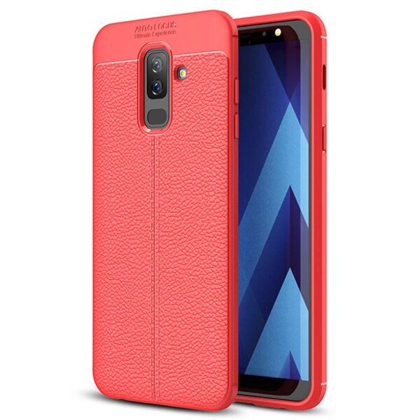 

Чехол накладка Auto Focus для Samsung Galaxy A6 Plus Red