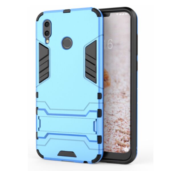 

Чехол накладка Iron Man для Huawei Honor Play Blue