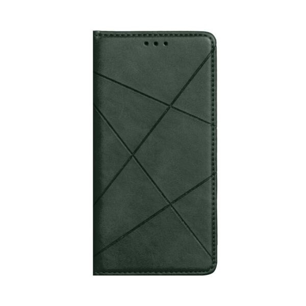 

Чехол-книжка Business Leather для Samsung Galaxy Note 20 Plus Зелёный