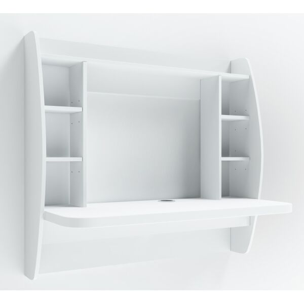 

Навесной компьютерный стол AirTable-I Comfy-Home белый