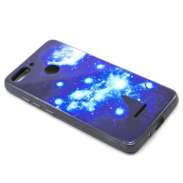 

Чехол Luxury Tempered Glass для Xiaomi Redmi 6 Proud wolf