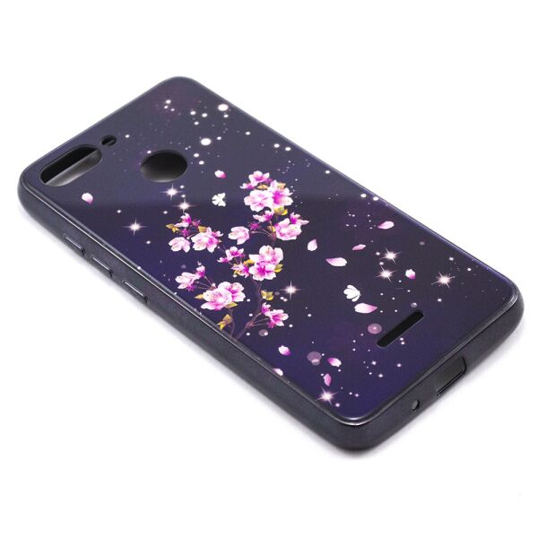 

Чехол Luxury Tempered Glass для Xiaomi Redmi 6 Spring peach