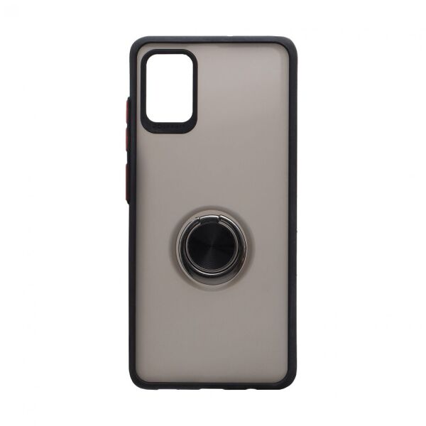 

Чехол-накладка Totu with Ring для Samsung Galaxy A51 Чёрный