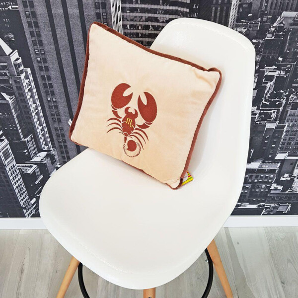 

Мягкая игрушка Золушка Подушка Зодиак скорпион 32см (468-8)