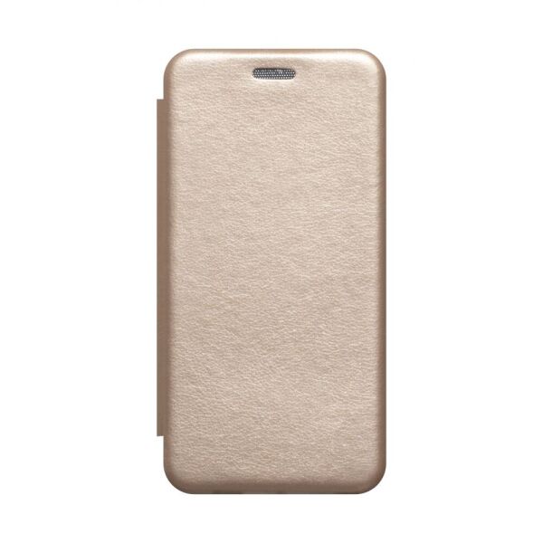 

Кожаный чехол-книжка Premium Edge для Samsung Galaxy A41 2020 Gold