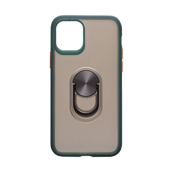 

Чехол-накладка Totu with Ring для Apple Iphone 11 Pro Зелёный