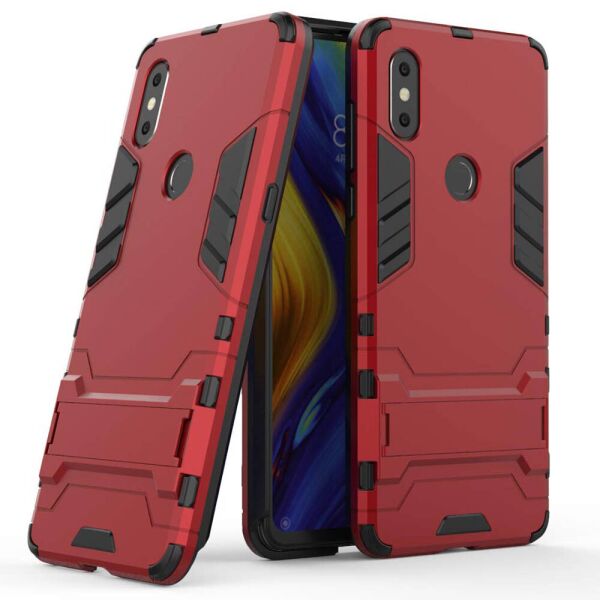 

Чехол накладка Iron Man для Xiaomi Mi Mix 3 Red