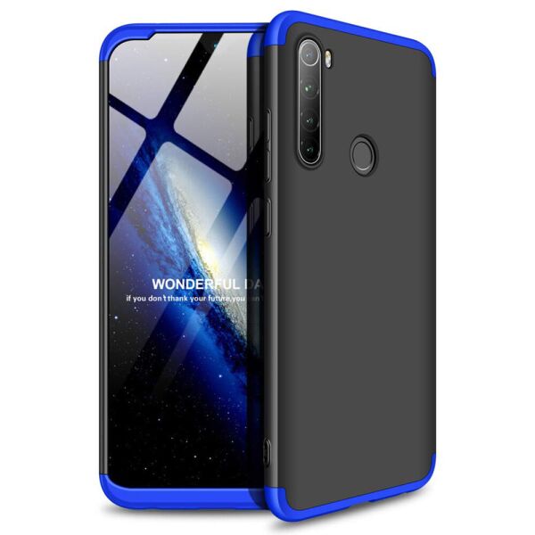 

Чехол накладка GKK 360 для Xiaomi Redmi Note 8 Blue