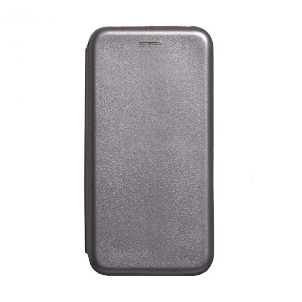 

Кожаный чехол-книжка Premium Edge для Vivo Y11 / Y15 / Y17 Gray