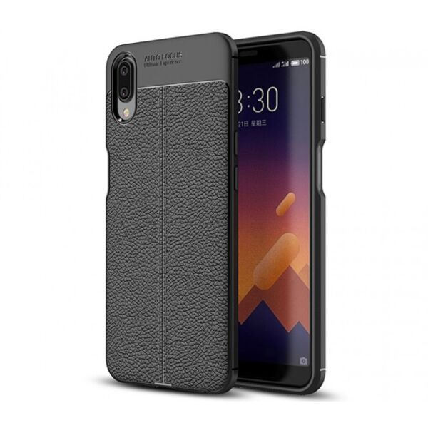 

Чехол накладка Auto Focus для Meizu E3 ТПУ Black