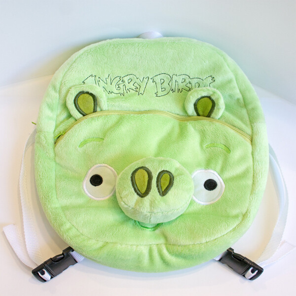 

Рюкзак детский Weber Toys Angry birds Свинья 33см Зеленый (601)