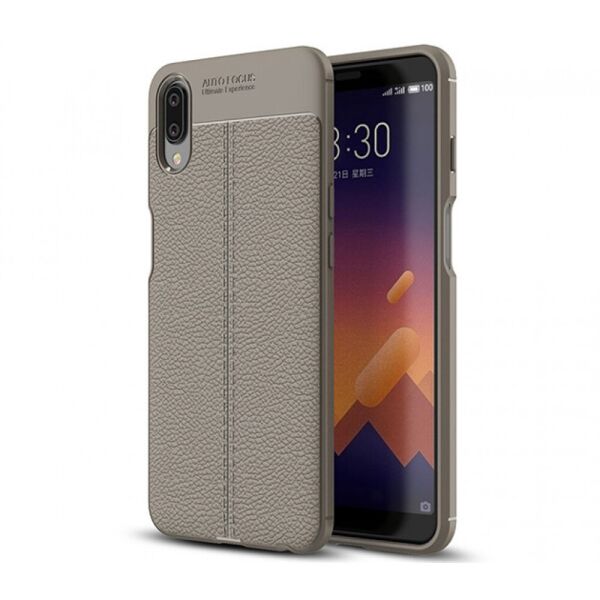

Чехол накладка Auto Focus для Meizu E3 ТПУ Gray