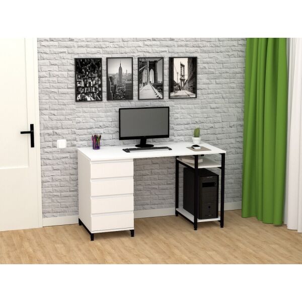 

Стол письменный FlashNika Loft СКЛ-7 150 нимфея альба