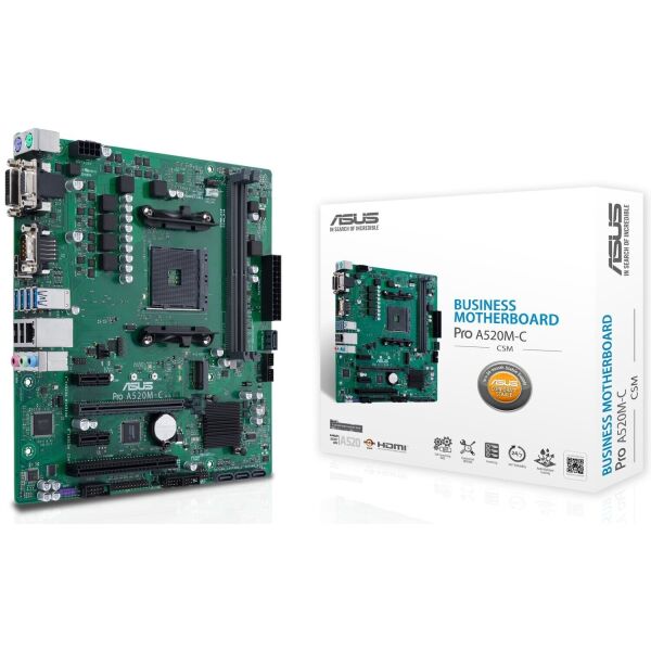 

Материнская плата Asus Pro A520M-C/CSM Socket AM4