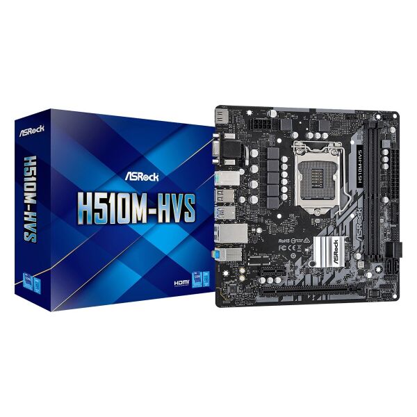 

Материнская плата ASRock H510M-HVS Socket 1200