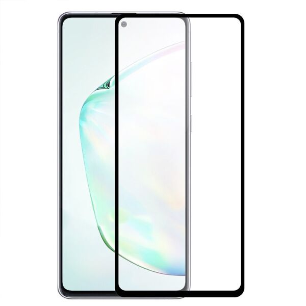 Акция на Защитное стекло Full Glue Tempered Glass 6D для Huawei P Smart 2021, Black от Allo UA