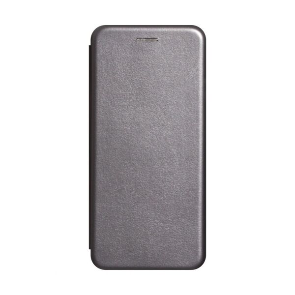 

Кожаный чехол-книжка Premium Edge для Realme 6 Gray