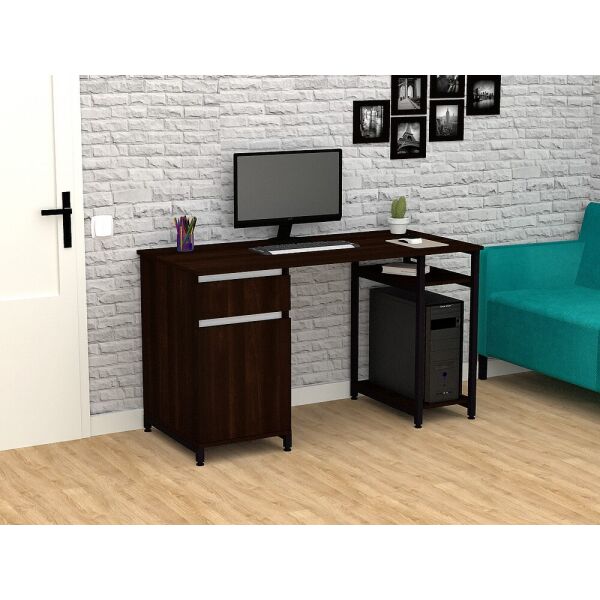 

Стол письменный FlashNika Loft СКЛ-5 130 орех болония