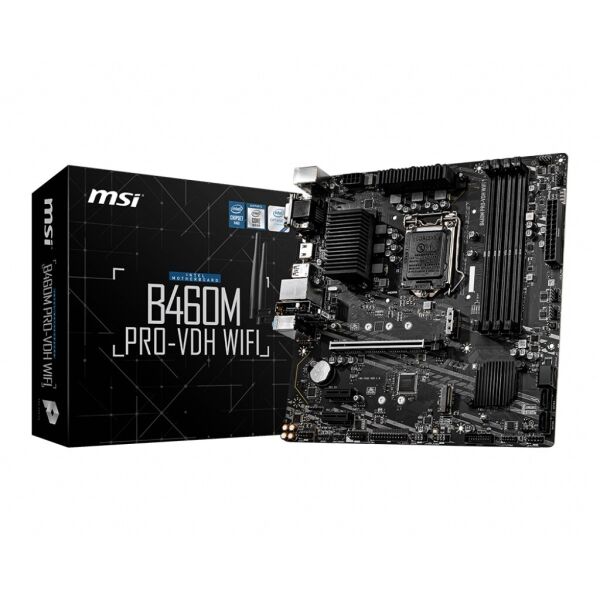 

Материнская плата MSI B460M Pro-VDH WiFi Socket 1200