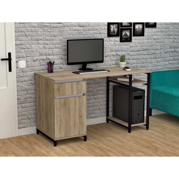 

Стол письменный FlashNika Loft СКЛ-5 140 дуб сонома