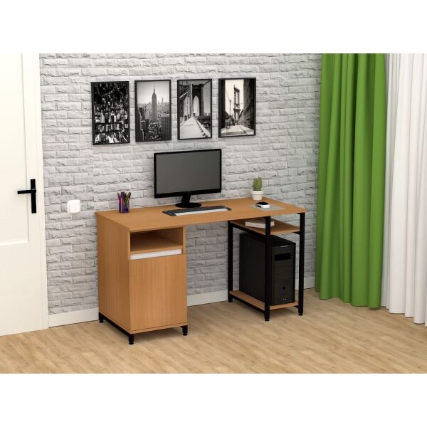 

Стол письменный FlashNika Loft СКЛ-4 140 бук