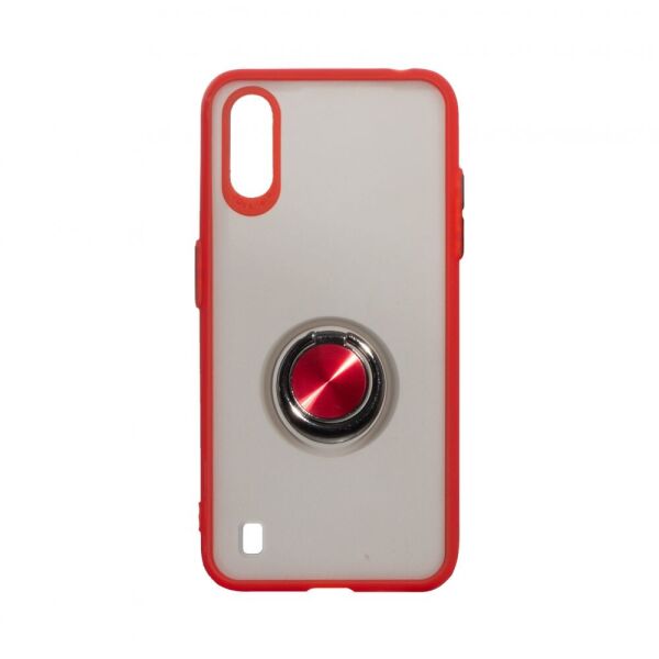 

Чехол-накладка Totu with Ring для Samsung Galaxy A01 Red