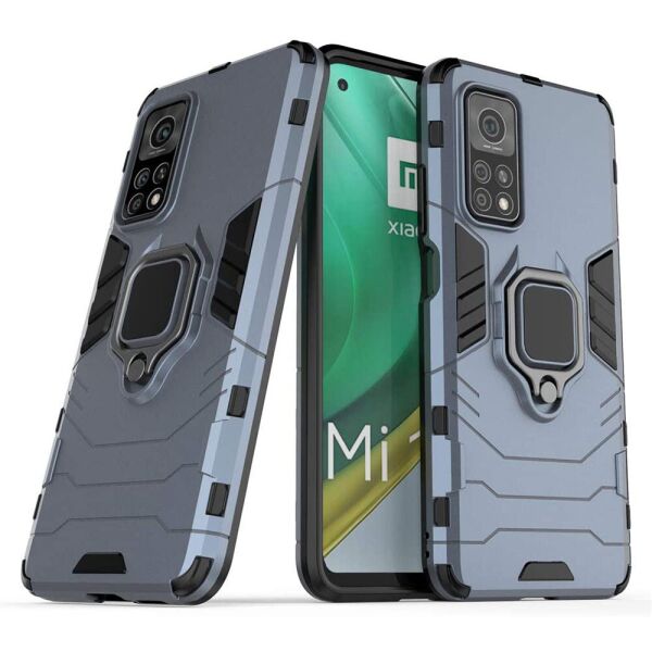 

Чехол-накладка Ricco Black Panther Armor для Xiaomi Mi 10T / 10T Pro Blue