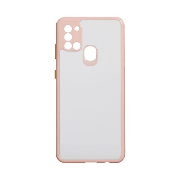 

Чехол-накладка Epik Clear Frame для Samsung Galaxy A21s Pink