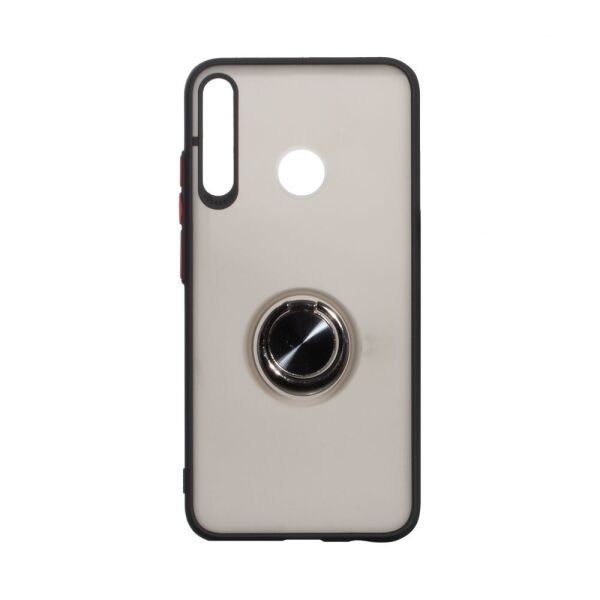 

Чехол-накладка Totu with Ring для Huawei P40 Lite E Чёрный