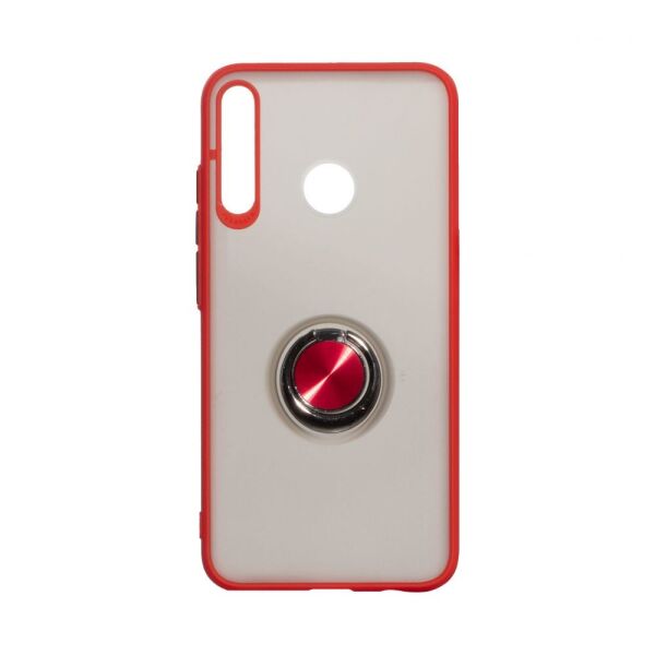 

Чехол-накладка Totu with Ring для Huawei P40 Lite E Red