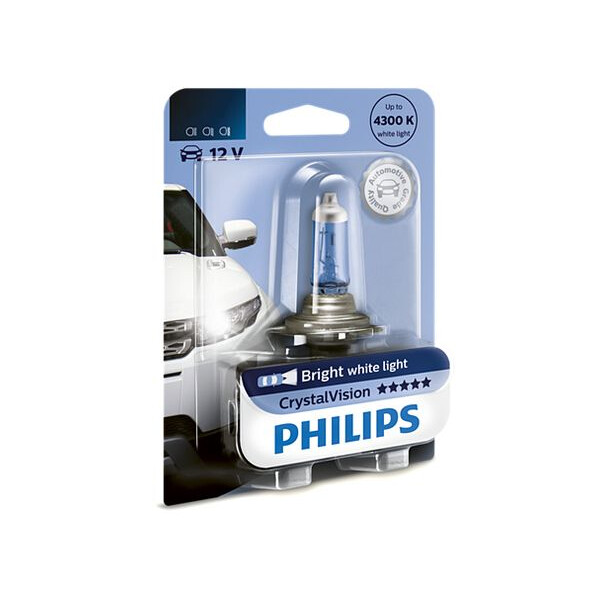 

PHILIPS 12336CVB1 H3 55W 12V PK22s CristalVision