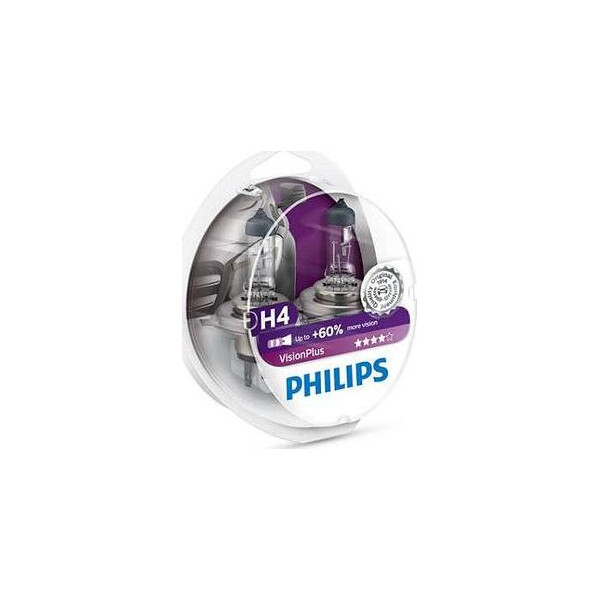 

PHILIPS 12342VPS2 H4 60/55W 12V P43t VisionPlus +60%