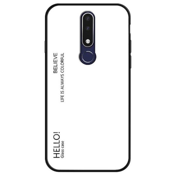 

Чехол-накладка Gradient HELLO для Nokia 3.1 Plus White