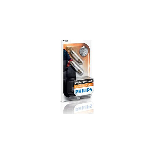 

PHILIPS 12844B2 C5WX35mm 12V 5W SV8,5 2pcs. blister