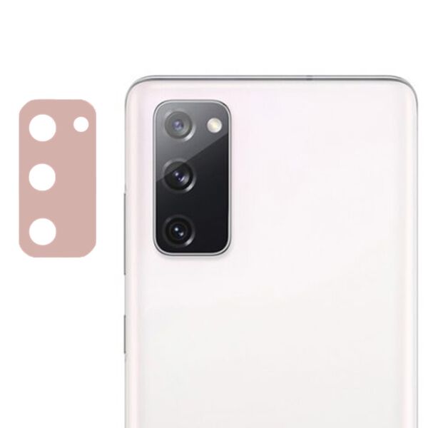 

Защитная рамка на заднюю камеру Epik Screen Saver для Samsung Galaxy S20 FE Pink