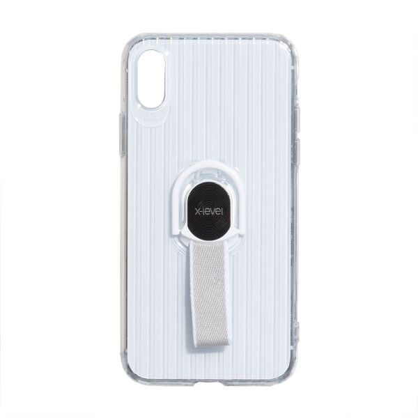 

Чохол-накладка X-Level Travel Suitcase для Apple Iphone Xs Max Прозрачно-White